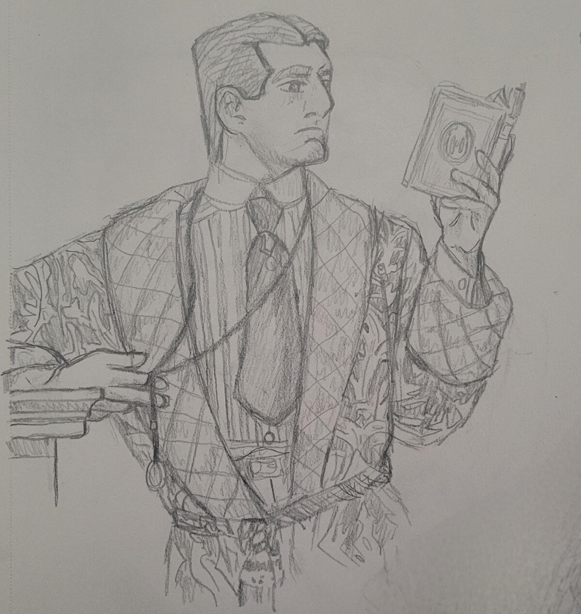 &quot;Leyendecker Study&quot; Pencil