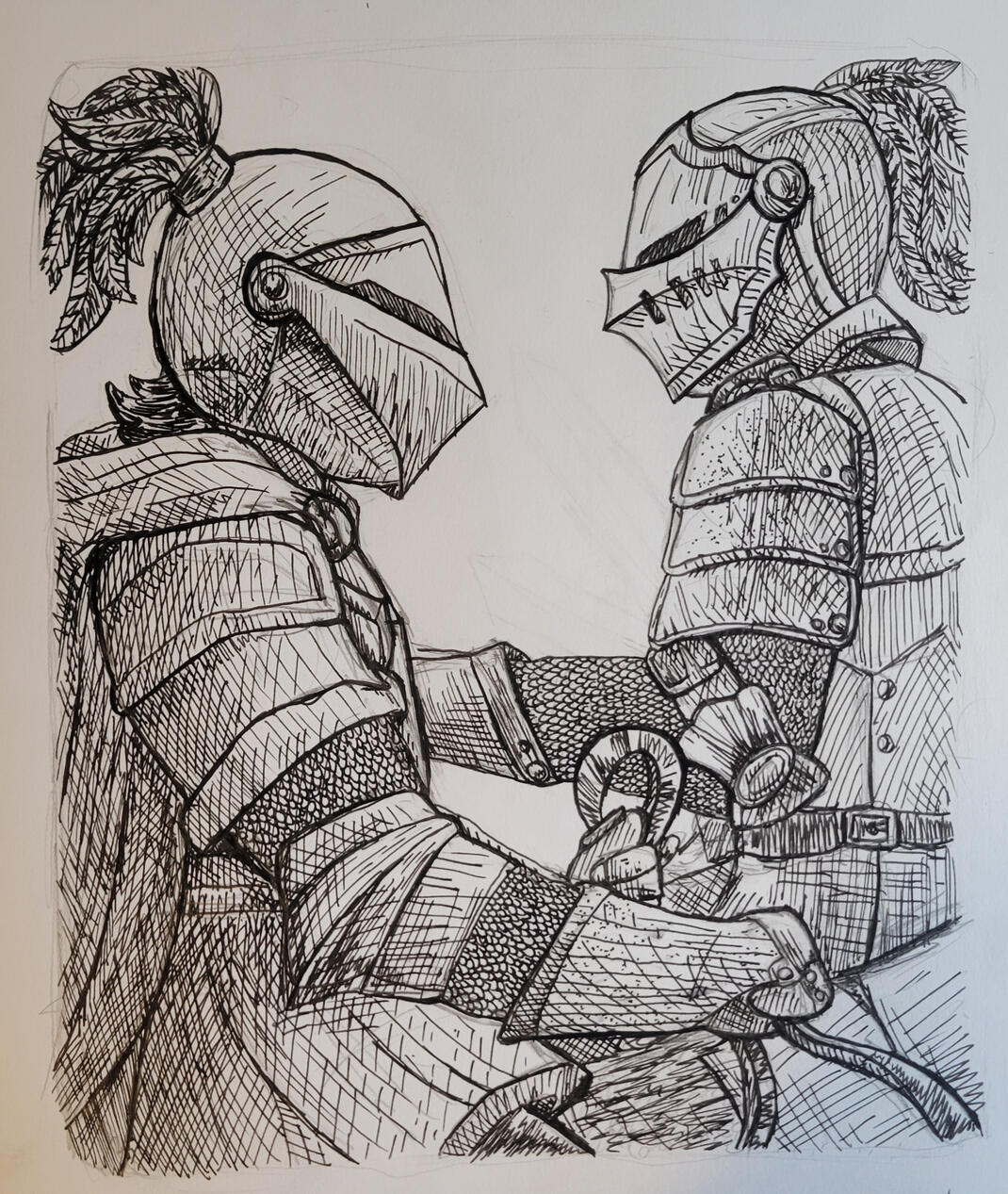 &quot;Raven &amp; Spider&quot; Pen 5/16/25