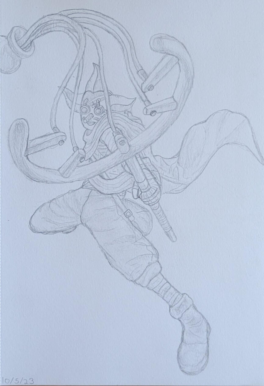 &quot;SogeKing Drawtober&quot; Pencil 10/5/23