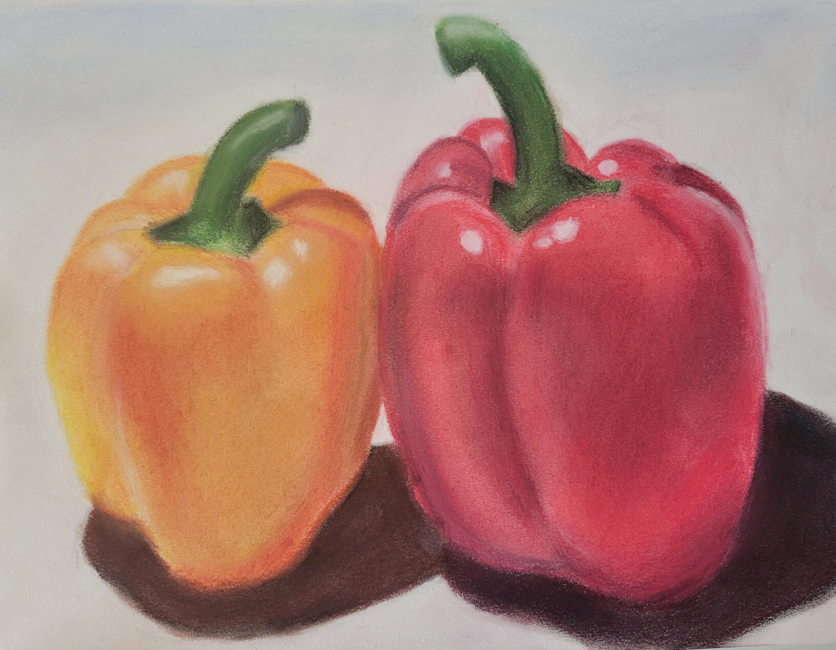 &quot;Bellpeppers&quot; Pastels 4/25/22