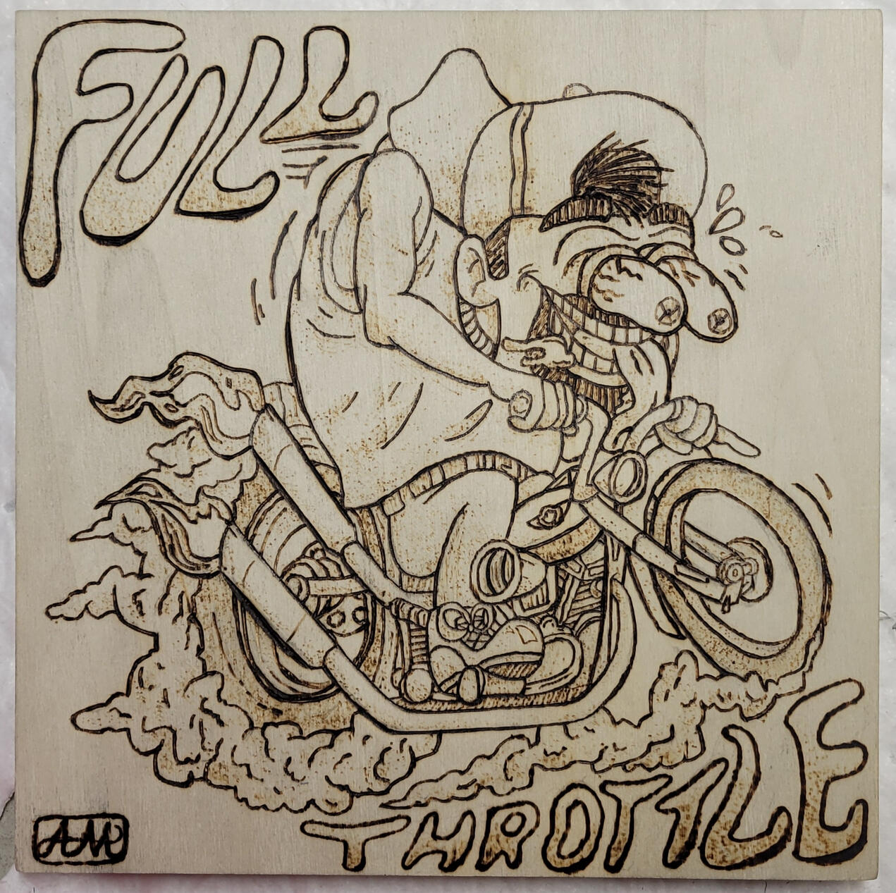 &quot;Full Throttle&quot; Lithography 1/2/24