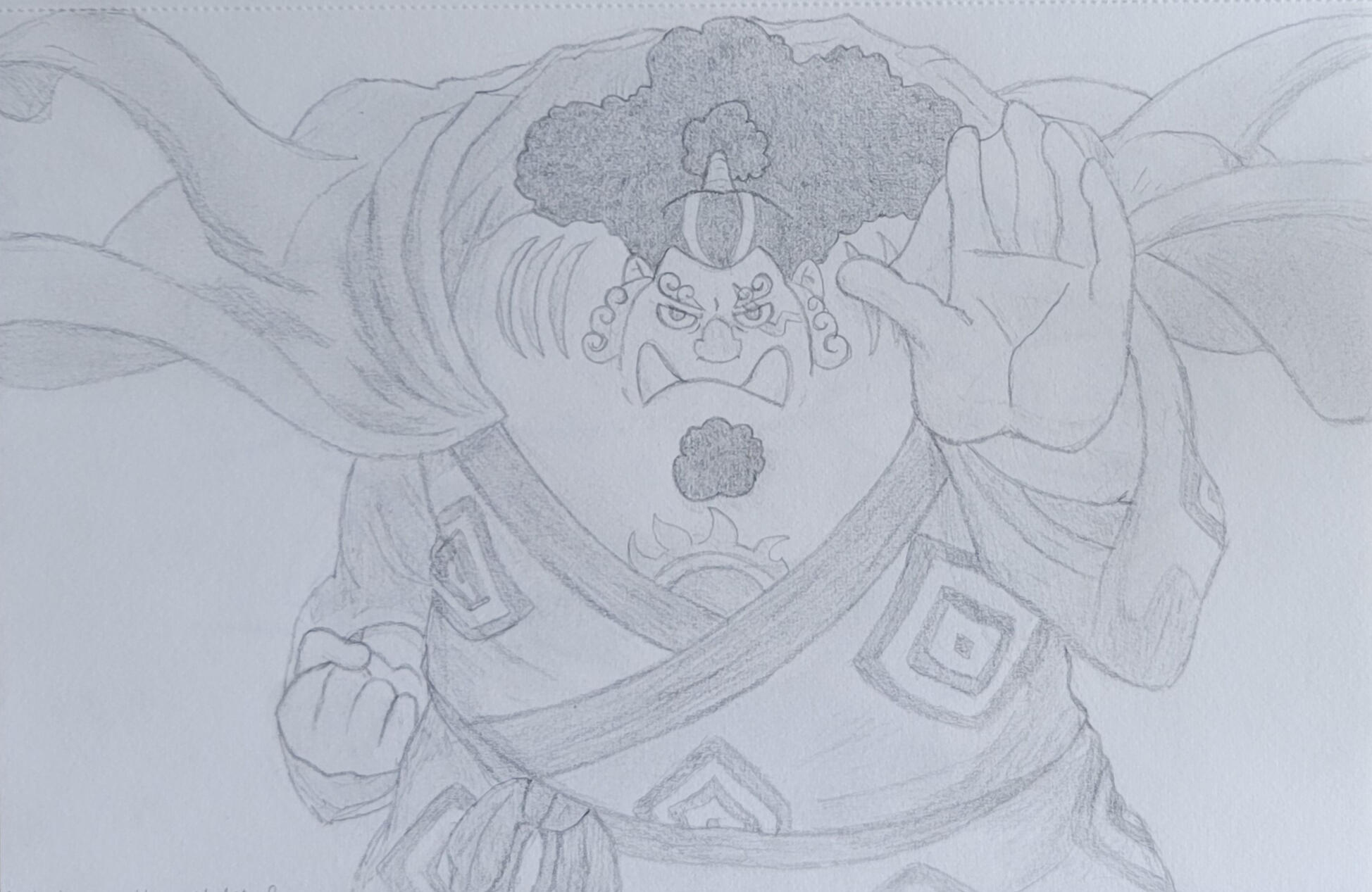 &quot;Jinbe Drawtober&quot; Pencil 10/11/23